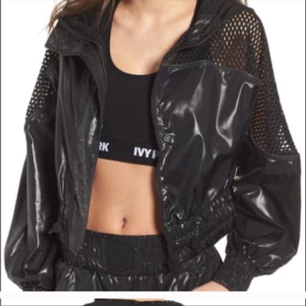 Ivy park mesh windbreaker jacket large
